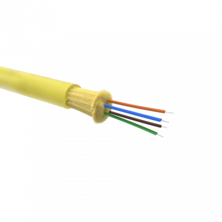 Кабель волоконно-оптический DT OS2,9/125 мкм,4 волокна в плотном буферном покрытии | RNDTIN9S4LSYL | DKC
