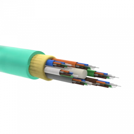 Кабель волоконно-оптический MB ОМ3,50/125 мкм,12 волокон в буферном покрытии, безгелевые микротрубки | RNMBIN50312LSAQ | DKC