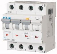 Выключатель автоматический дифференциального тока 4п (3P+N) C 20А 30мА тип A 4.5кА mRB4-20/3N/C/003-A EATON 120677