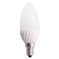 Лампа светодиодная HLB 05-35-C-02 5Вт свеча 4000К нейтр. бел. E14 380лм 165-265В NLCO 500202