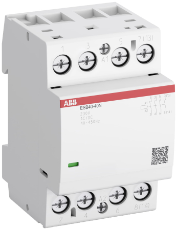 Контактор ESB40-22N-06 модульный (40А АС-1, 2НО+2НЗ), катушка 230В AC/DC ABB 1SAE341111R0622