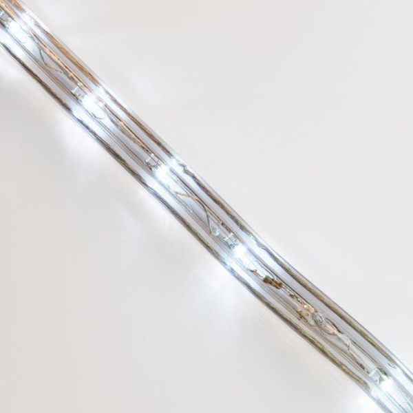 Шнур светодиодный Дюралайт фиксинг 2Вт 36LED/м бел. (уп.100м) Neon-Night 121-135