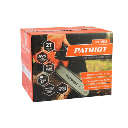 Пила цепная бензиновая PT 2512 1.3л.с. 12дюйм PATRIOT 220104500