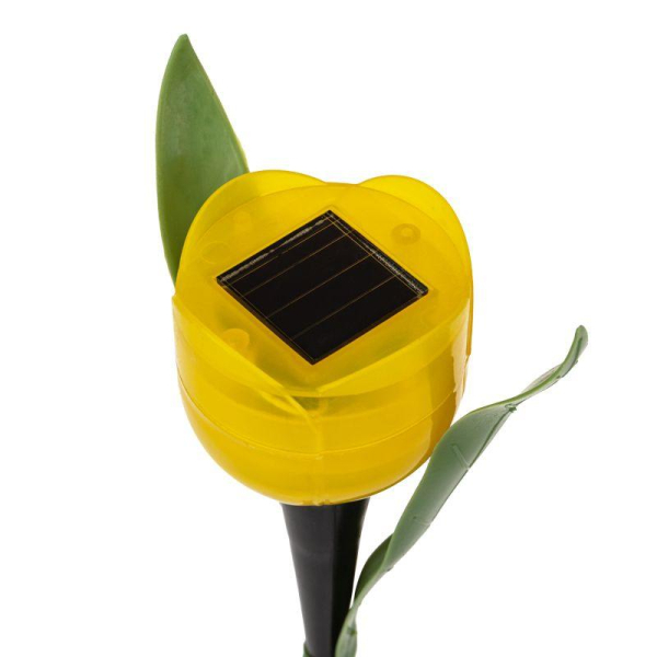 Светильник светодиодный Тюльпан из Амстердама садовый с солнечн. панелью и аккумулятором Lamper 602-274