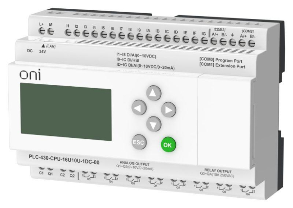 PLC-430-CPU-16U10U-1DC-00