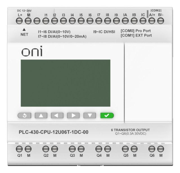 PLC-430-CPU-12U06T-1DC-00