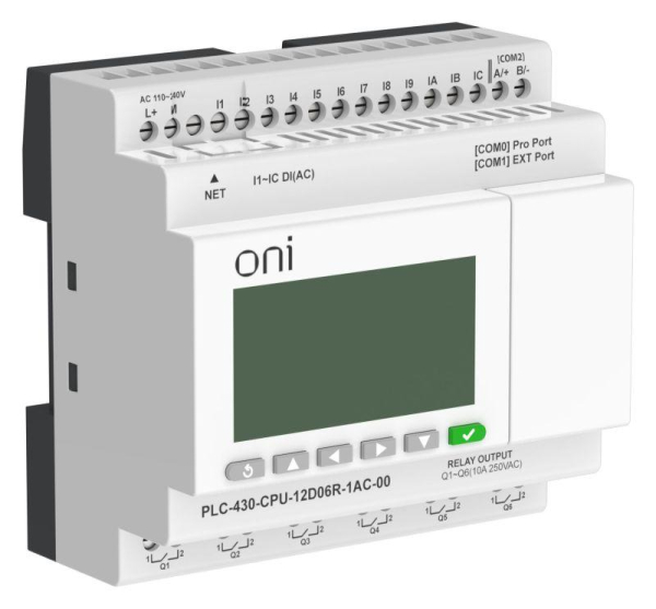 PLC-430-CPU-12D06R-1AC-00