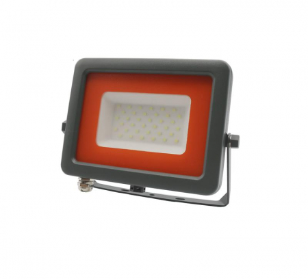 Прожектор светодиодный PFL-S2-SMD-30w 30Вт IP65 с клапаном JazzWay 2853295D