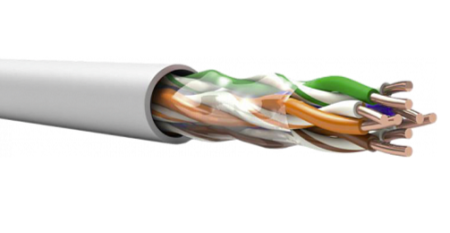 TechnoLAN U/UTP Cat 5e ZH нг(A)-HF 4x2x0,52