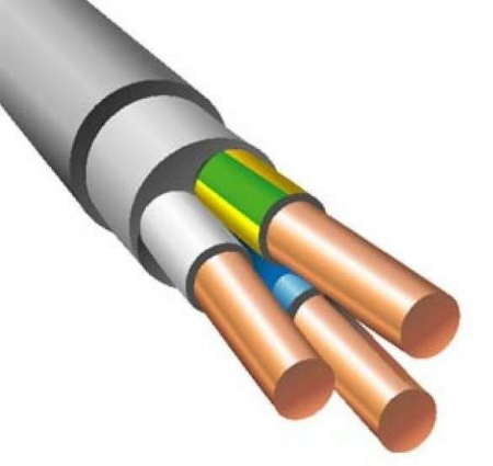 Кабель NUM-J 3х2.5 (бухта) (м) ЭЛЕКТРОКАБЕЛЬ НН 00-00006045