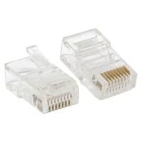 Коннектор RJ45 (8P8C) кат.5E неэкранир. TERACOM универс. (уп.50шт) EKF TRC-PLUG-5EUTP-50