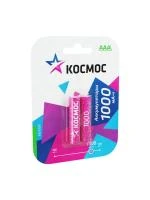 Аккумулятор AAA/R03 1000мА.ч NI-MN BP-2 (блист.2шт) КОСМОС KOCR03NIMH(1000MAH)