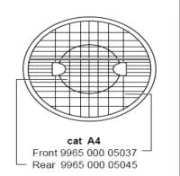 Аксессуар MVF403 FRONT REFLECTOR ASSY CAT A4 PHILIPS 996500005037